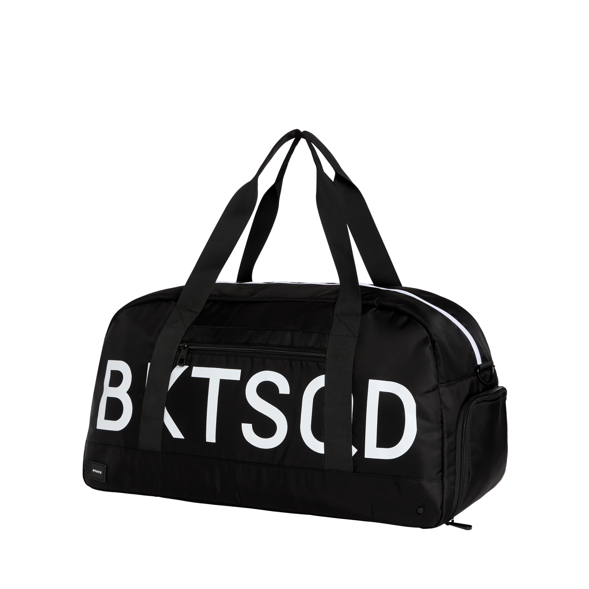 STATE x BucketSquad Franklin Weekender Black Front Side View Click to Zoom