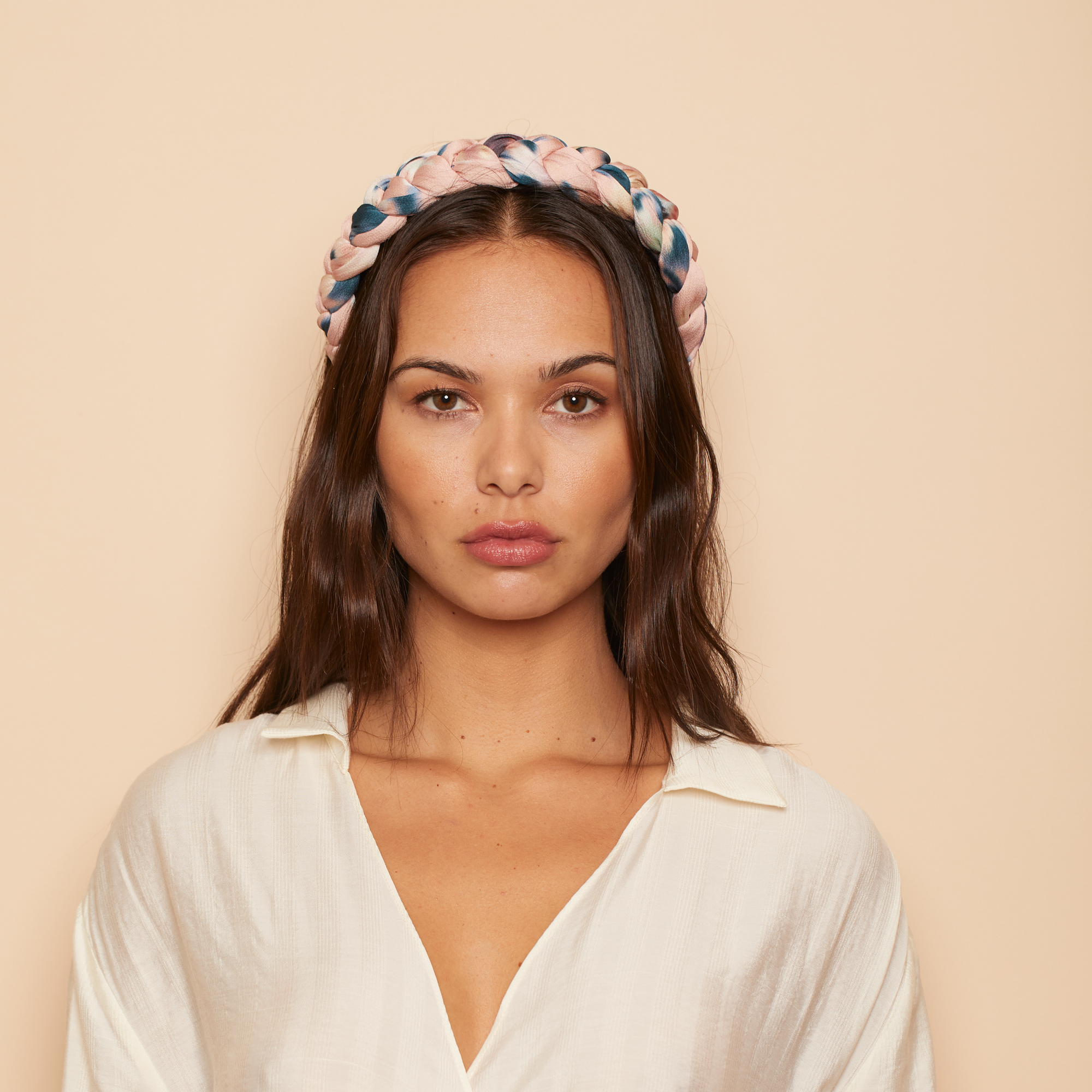 Stella Headband | Floral Blush