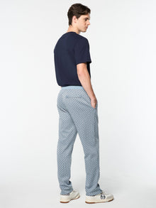Men | Paolo Knit Track Pant | Faded Denim