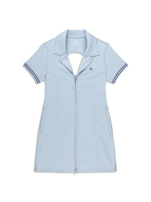Women | Silvia Dress | Faded Denim