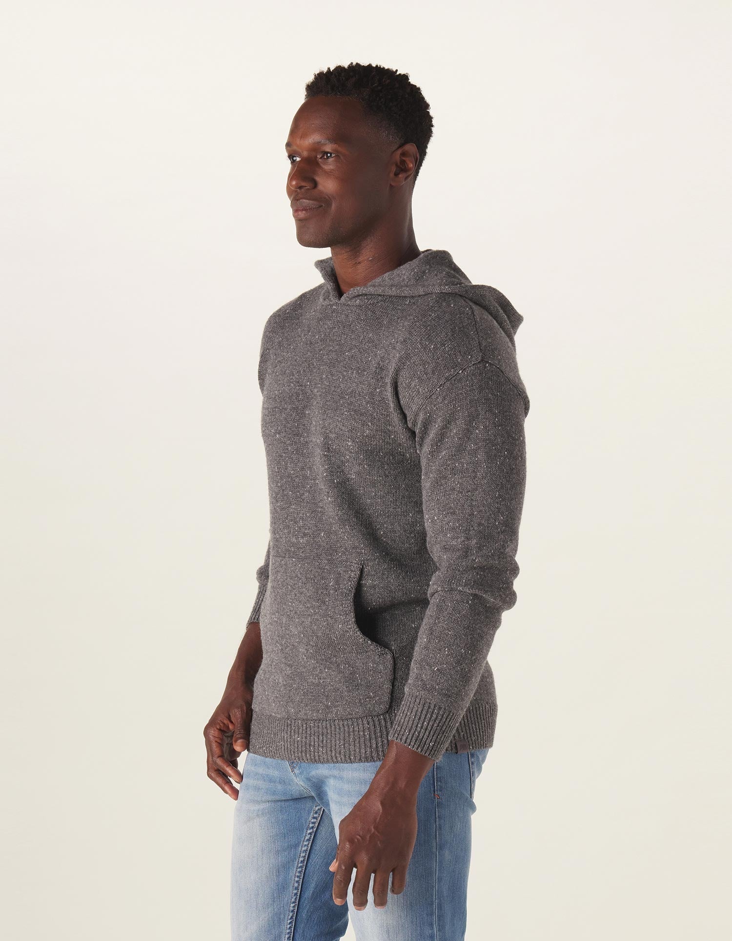 Men | Seawool Nep Hoodie | Grey