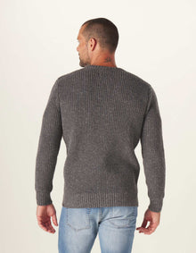 Men | Seawool Nep Crew | Grey