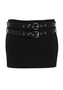 Wynonna Mini Skirt | Black