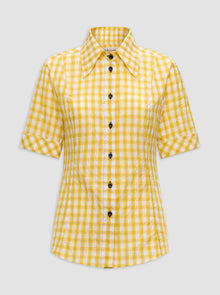 Sunny Slim Shirt | Yellow