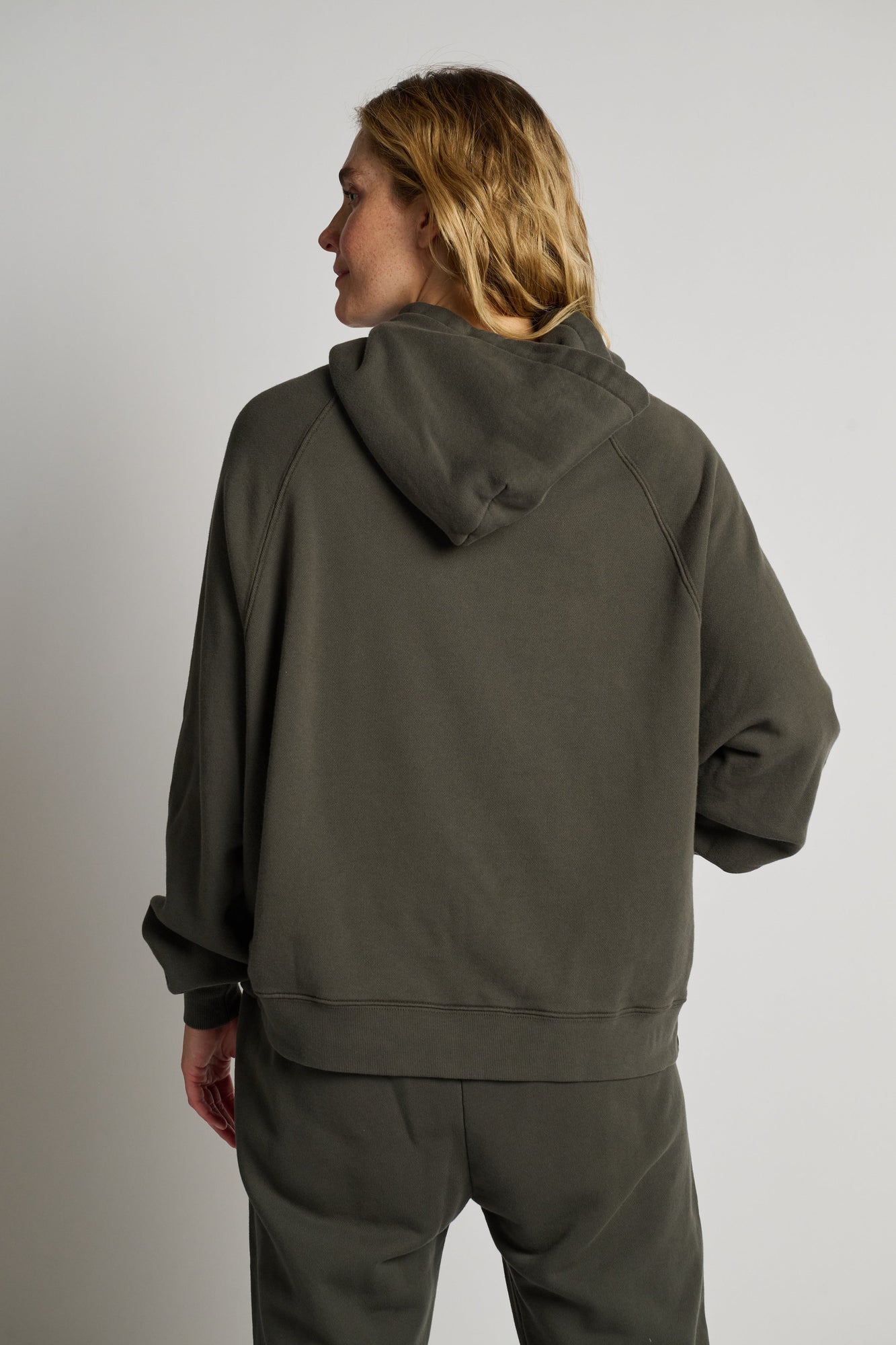 Soul by SoulCycle | Raglan Hoodie | Dark Grey