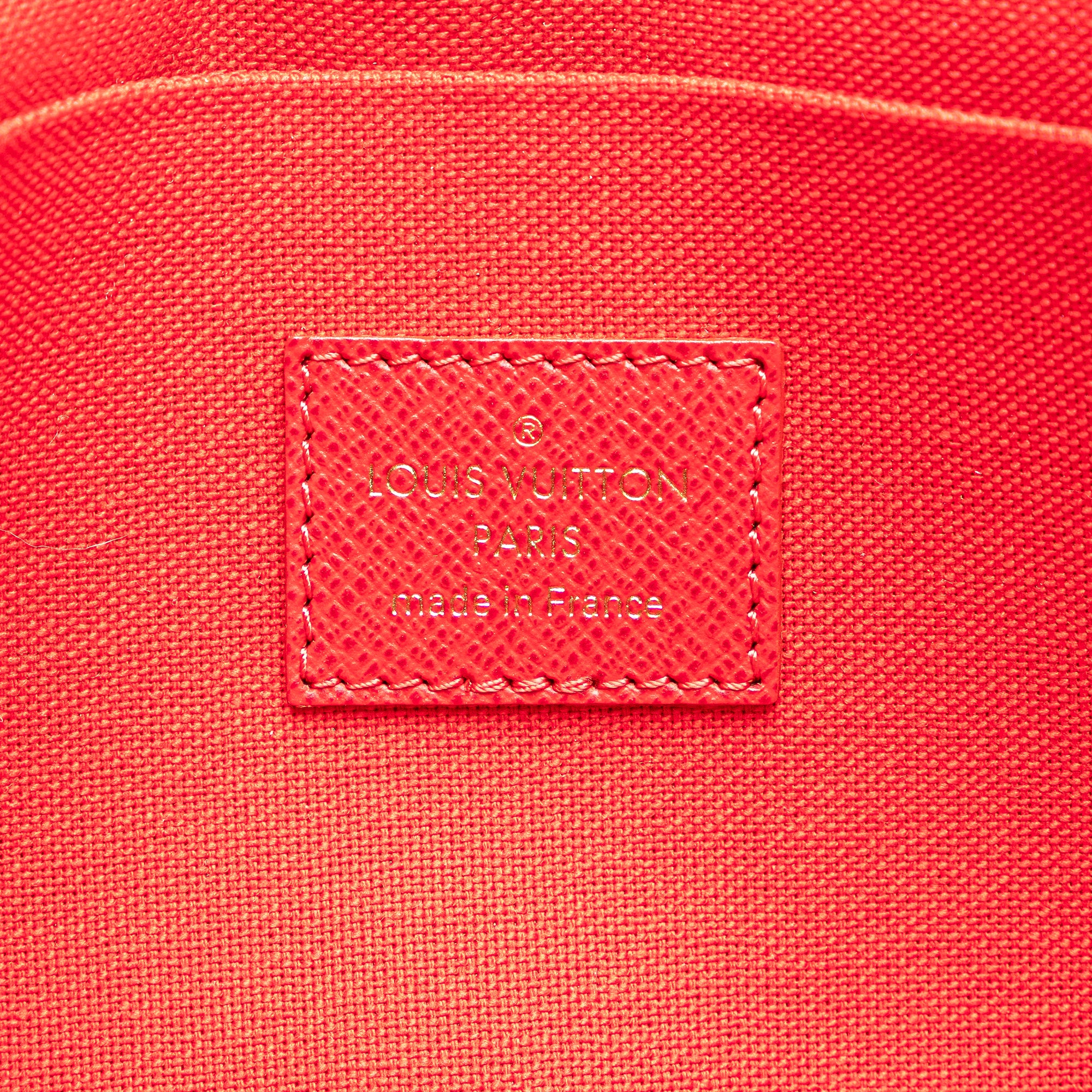 Louis Vuitton | Pre-Owned Damier Ebene Pochette Felicie | Brown