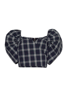Sara Top | Plaid
