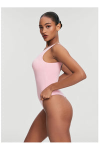Scoop Back Bodysuit | Ballet Pink
