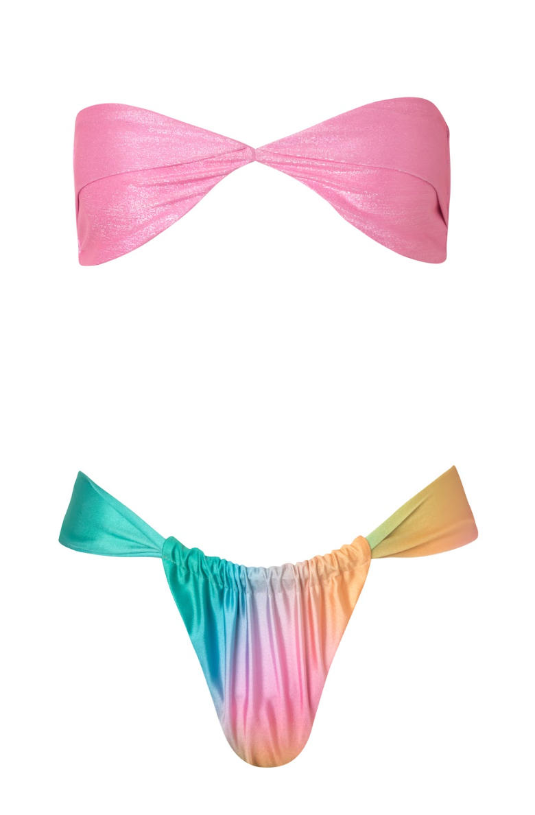 Uvalina Bikini Top | Holographic