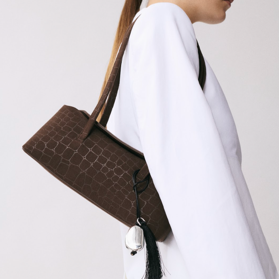 Chocolate Suede Croc