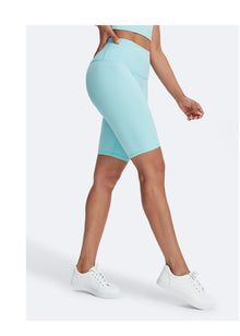 Sculpting Fit Pilates Shorts | Arctic Blue