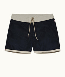 Setter Shorter-Length Rope Drawcord Board Shorts | Ink