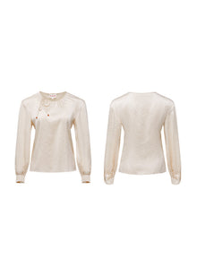 Silk Shirt | Beige