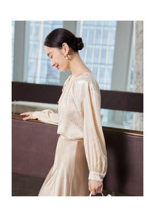 Silk Shirt | Beige