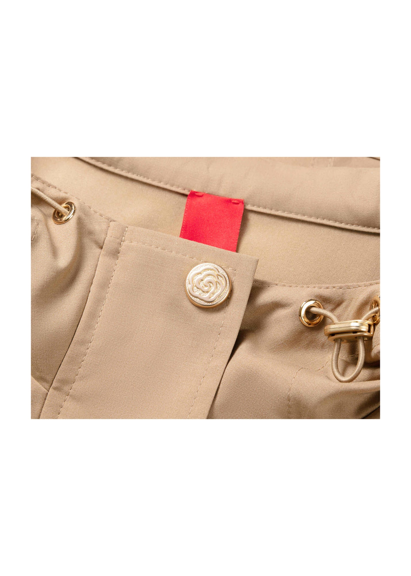 Silk Wool Dress | Khaki