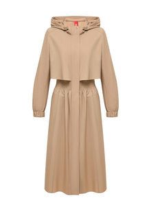 Silk Wool Dress | Khaki