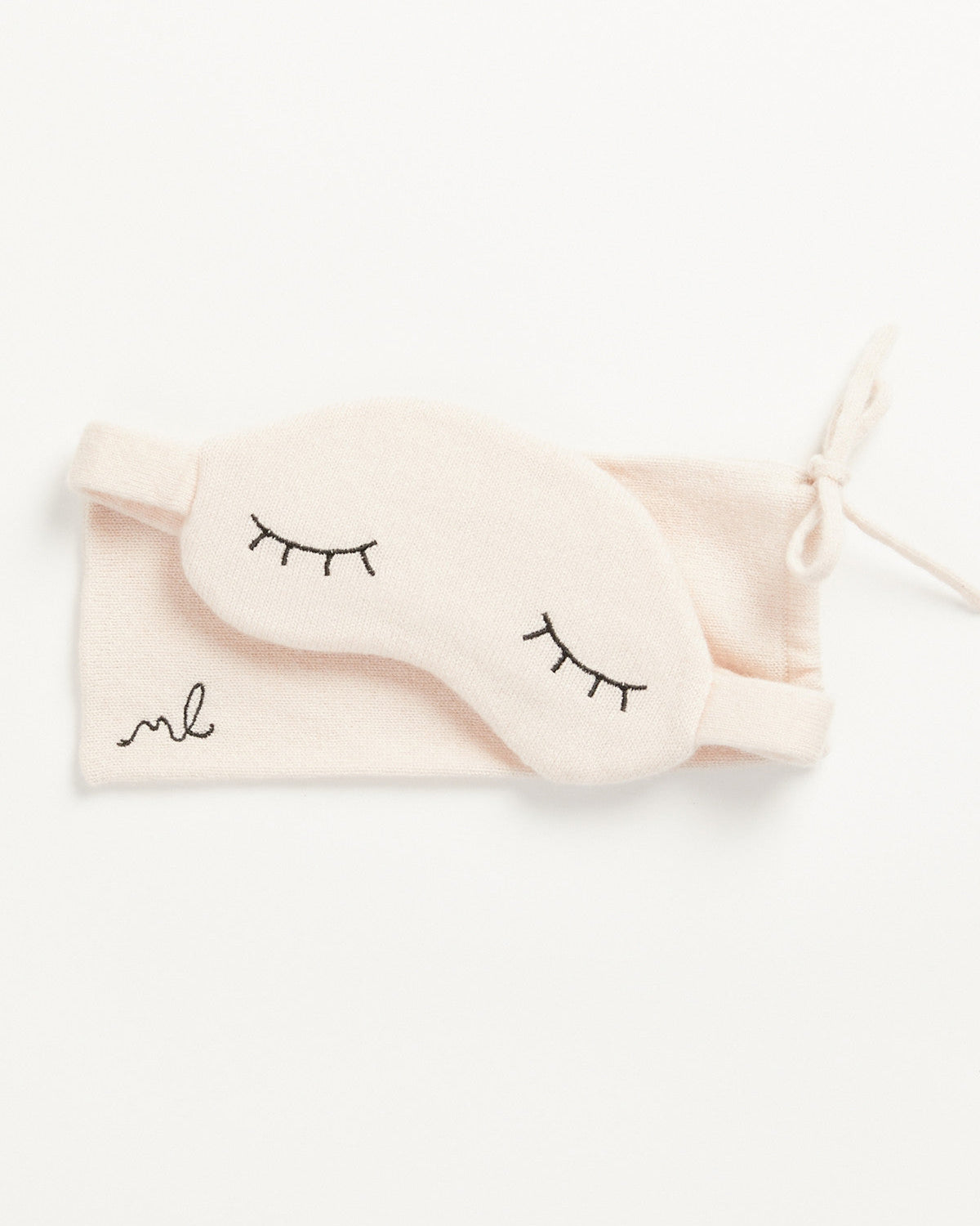 Womens | Sleepy Lids Cashmere Mask Set | Vanilla