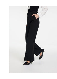 Slightly Booted Trouser | Black