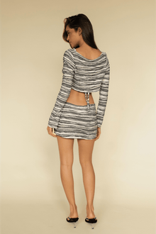 Micro Skirt | Slub Knit