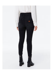 Springy Cropped Jeans | Grey