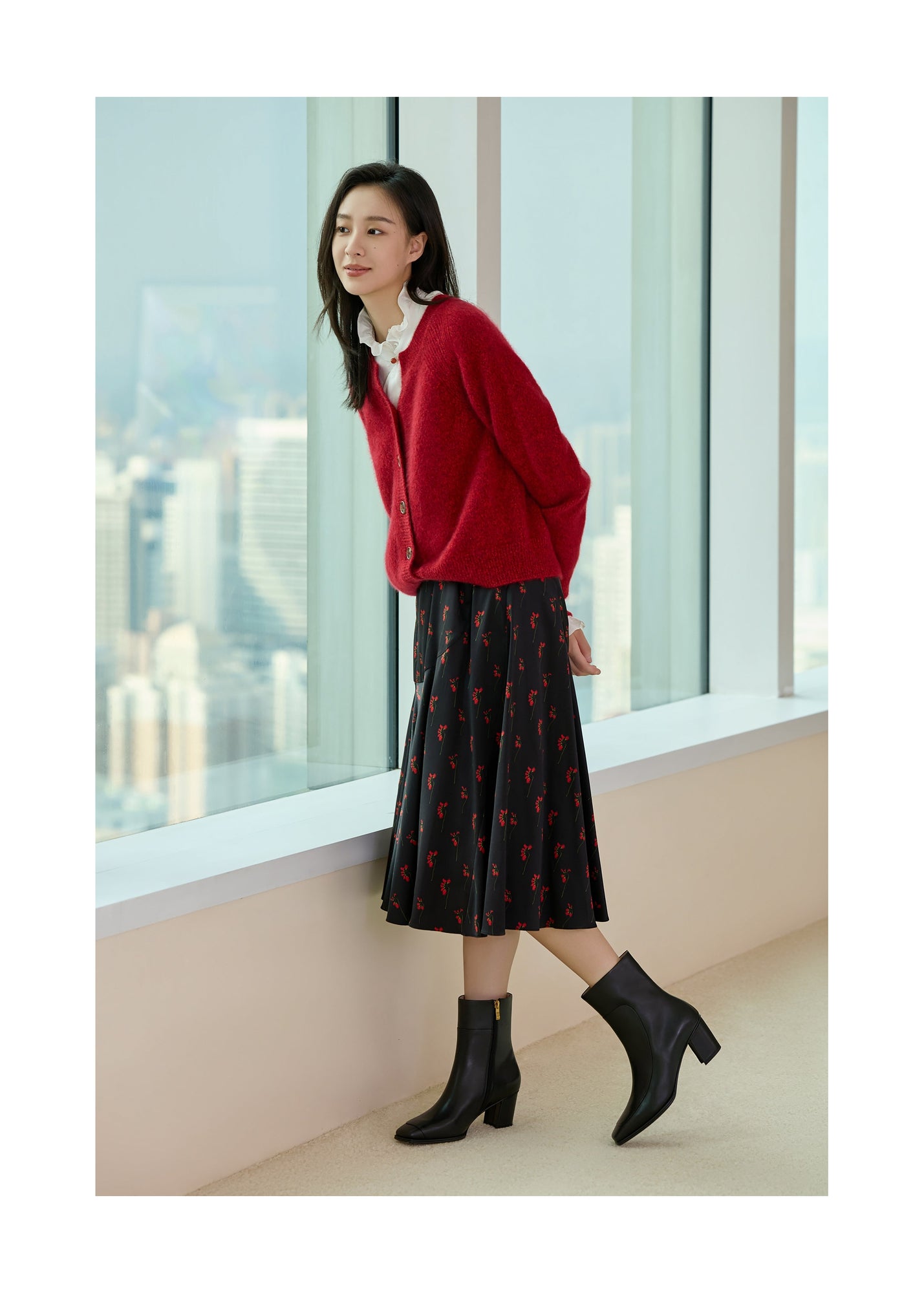 Square Toe Boots | Black