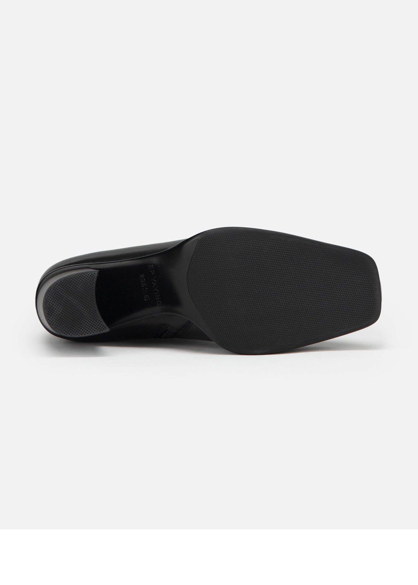Square Toe Boots | Black