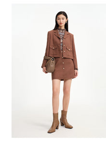 Square Toe Boots | Brown