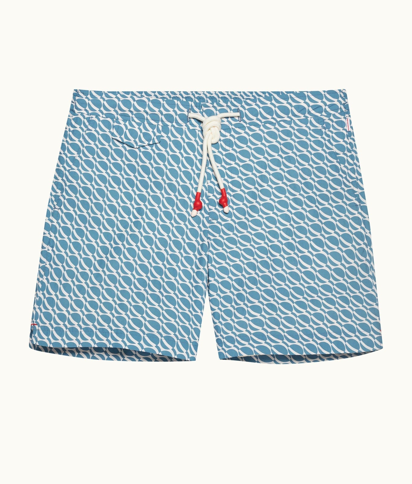 Standard Orbit Mid-Length Drawcord Swim Shorts | Wish Blue