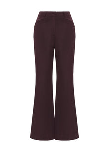 Straight Leg Pants | Purple