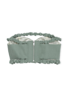 Strapless Crop Top | Green Bay