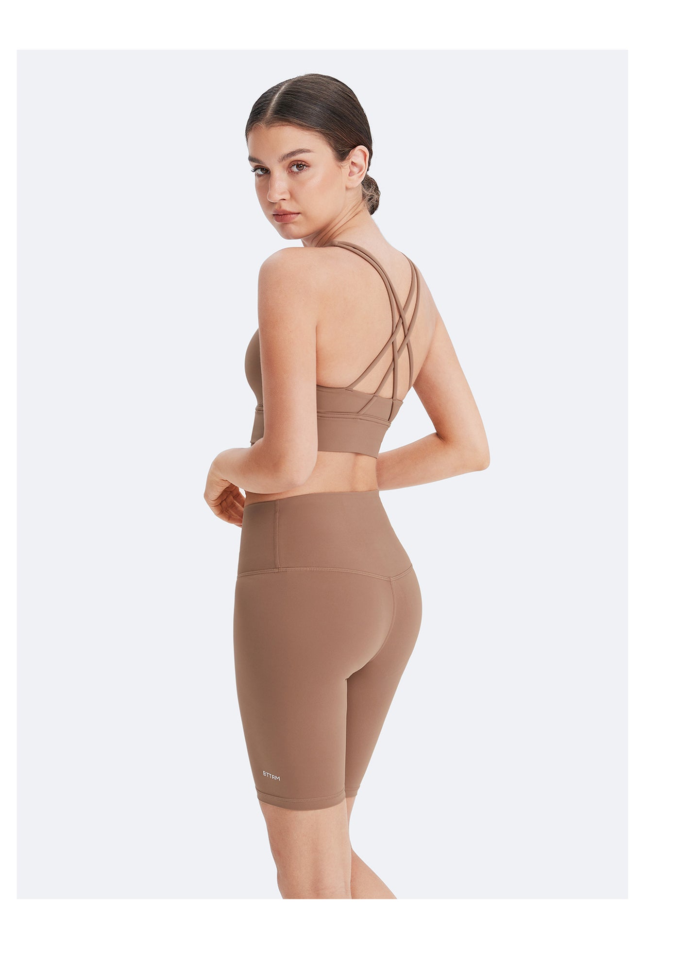 Strappy Sports Bra | Sand