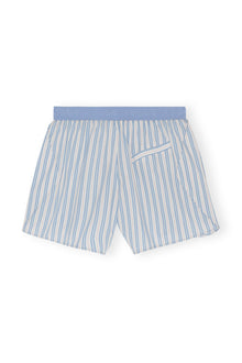 Striped Cotton Shorts | Forever Blue