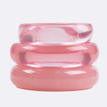 Formentera Bangle Set | Set of 3 Bangles | Shades of Pink
