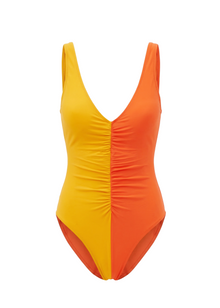 Womens | Lucia One Piece | Pineapple/Habanero