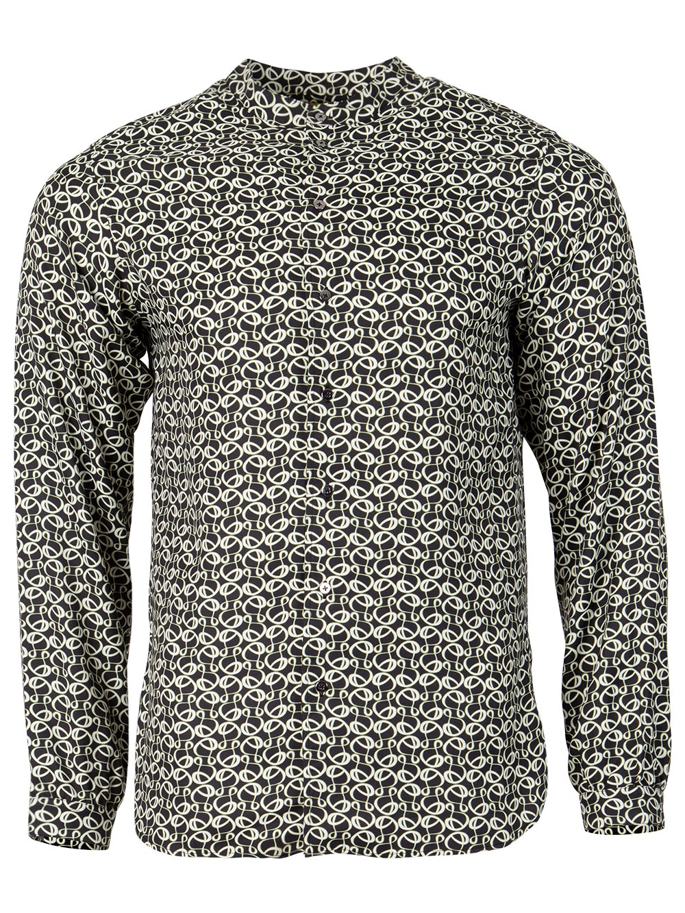 Men | Dundas | Regular Fit Deuce Shirt Monogram Print