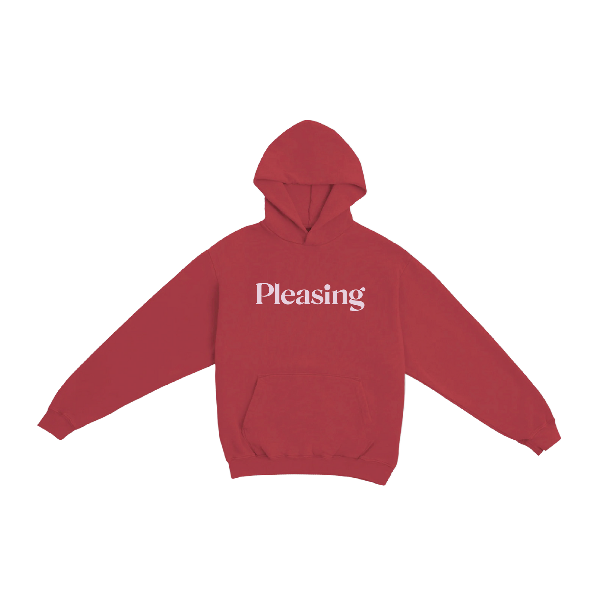 The Pleasing Hoodie | Red