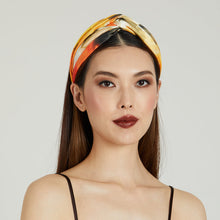 Trish Satin Headband | Orange