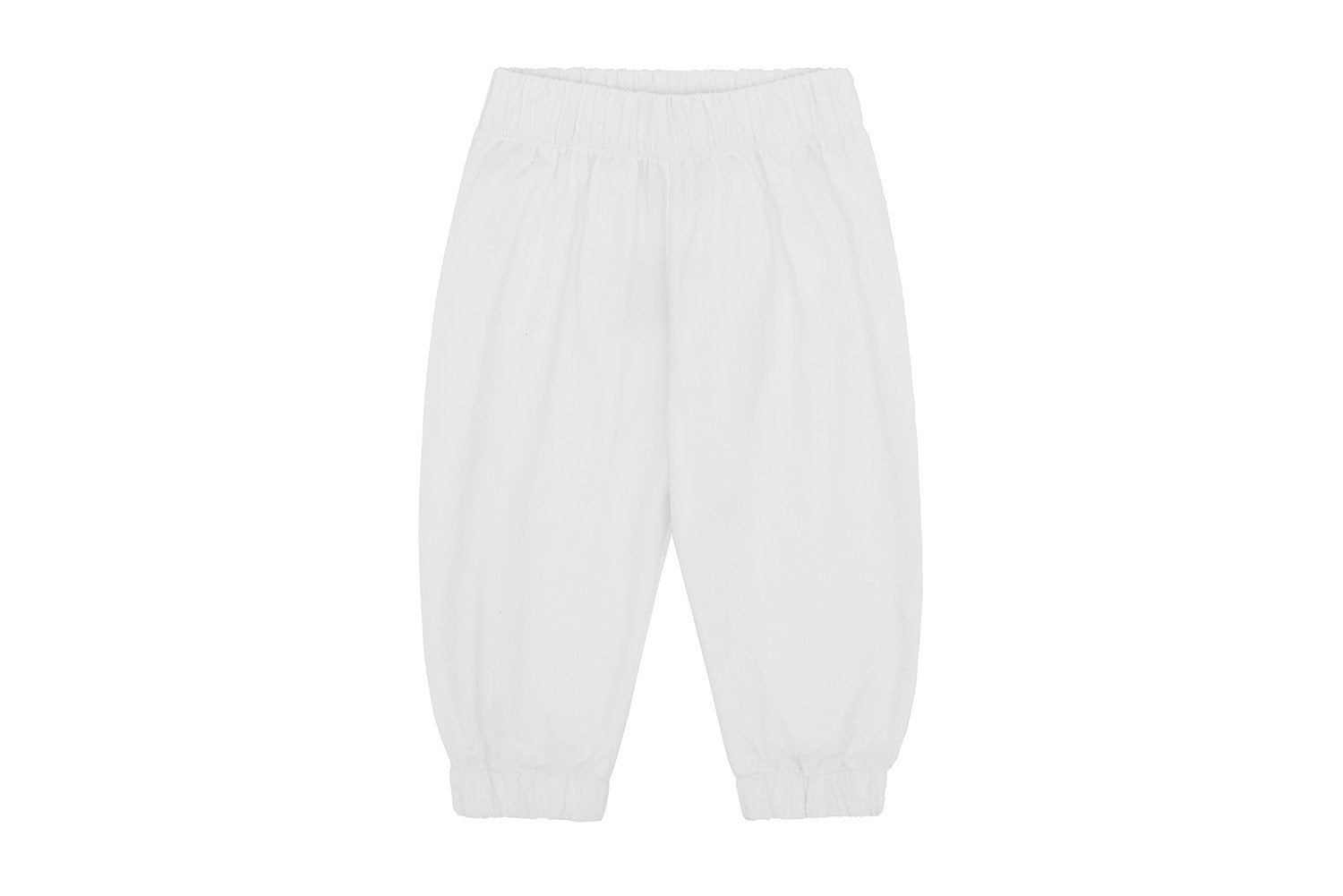 Unisex | Organic Cotton Corduroy Trousers | Ecru - No Dye