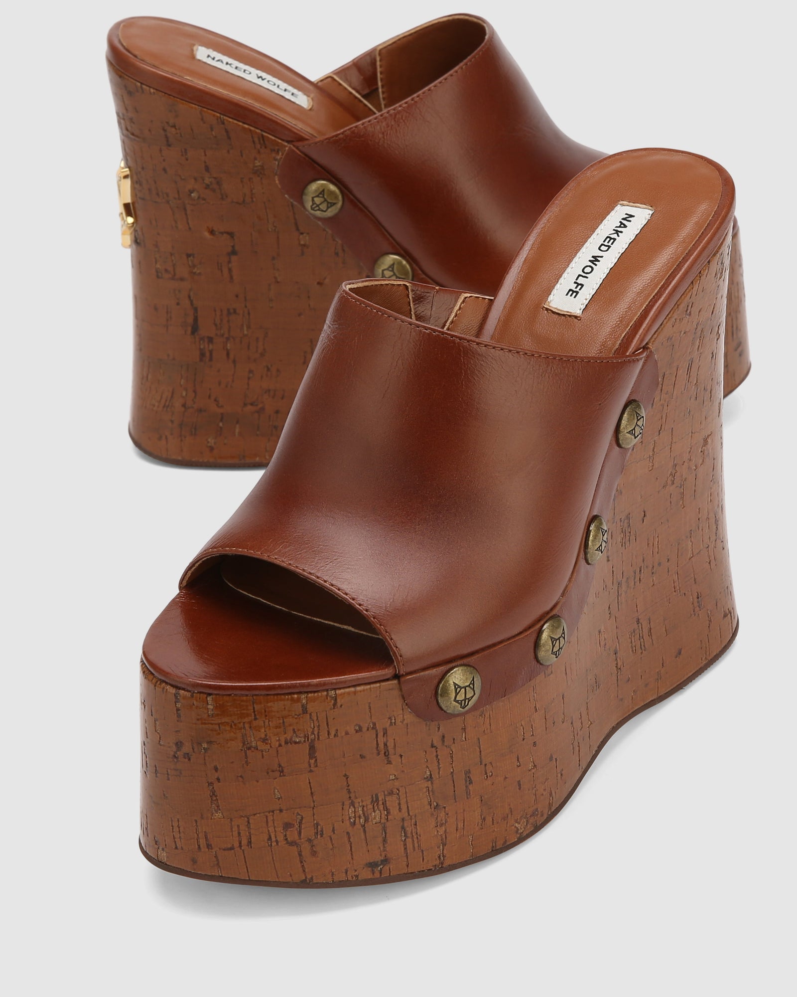 Womens | Tulip Heel | Tan
