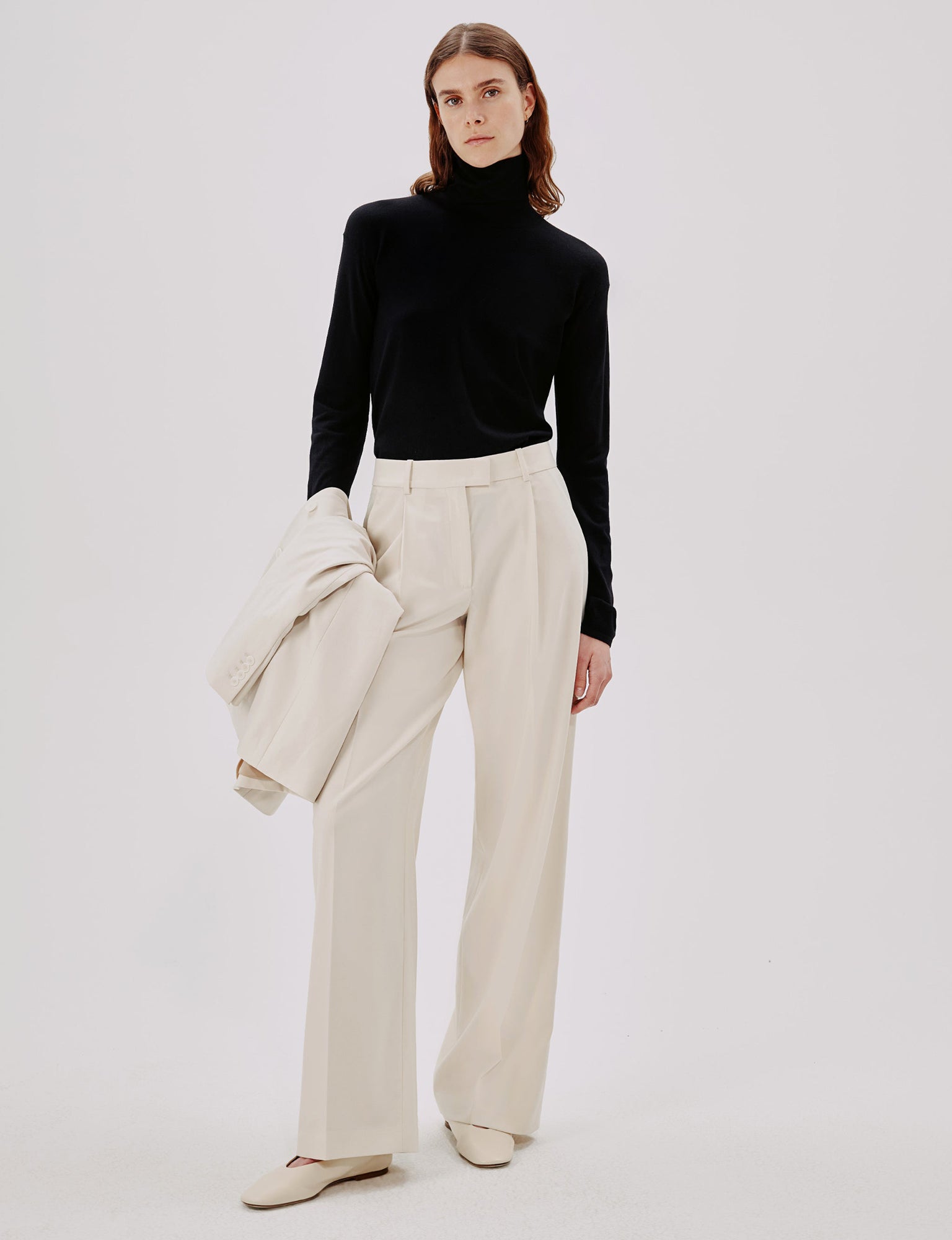 Women | Turtleneck Sweater | Black