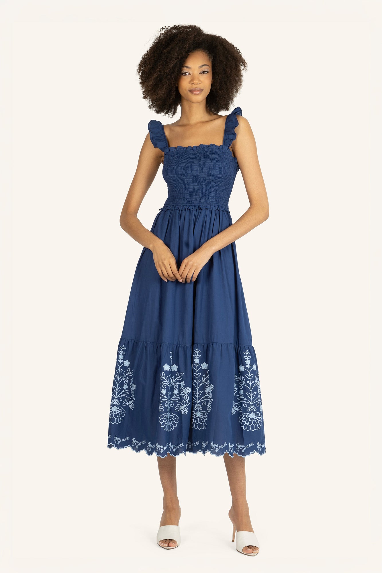 Terin Dress | Dark Navy