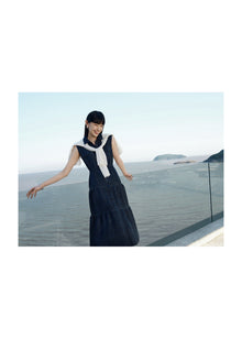 Textured Dress | Navy