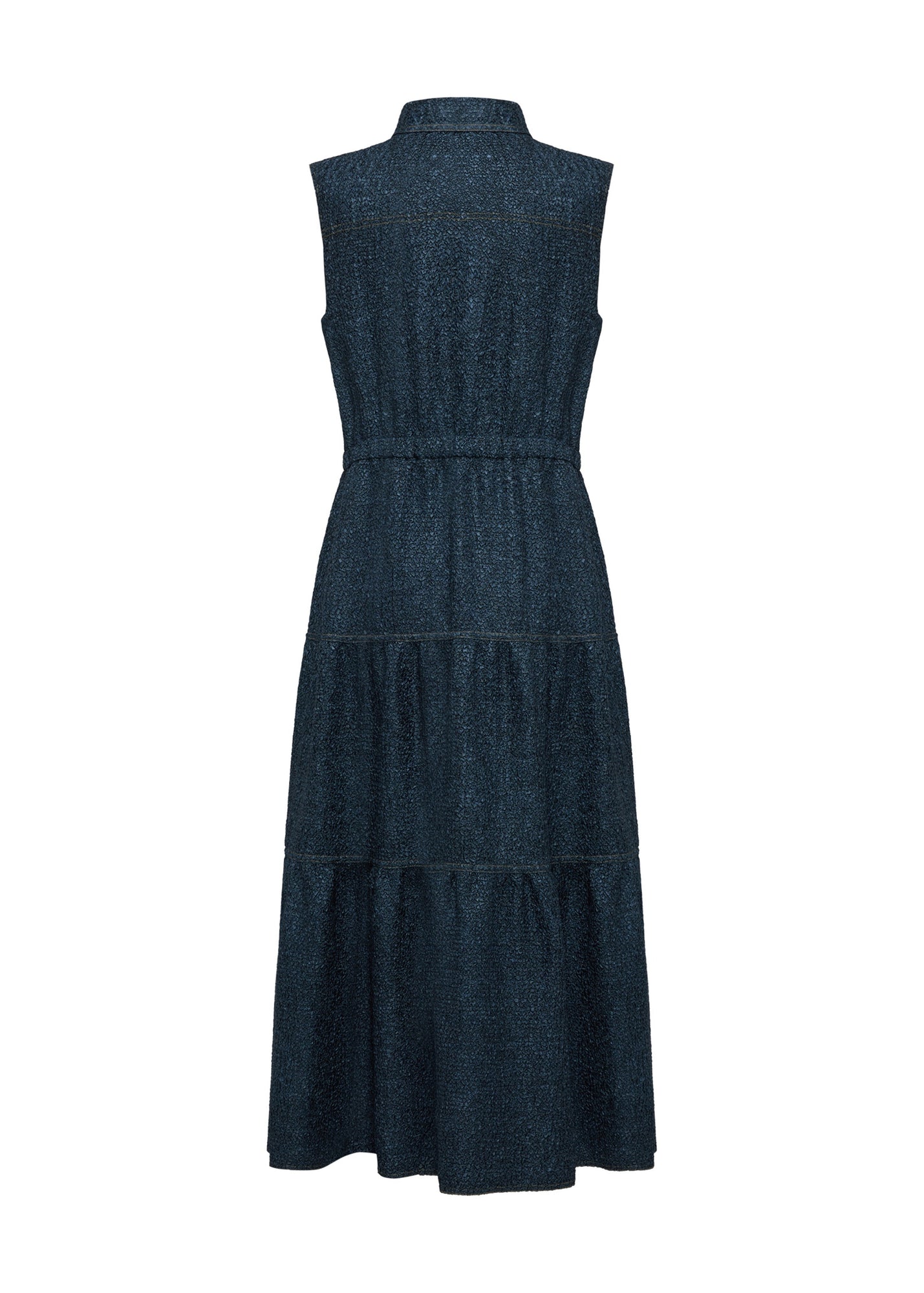 Textured Dress | Navy