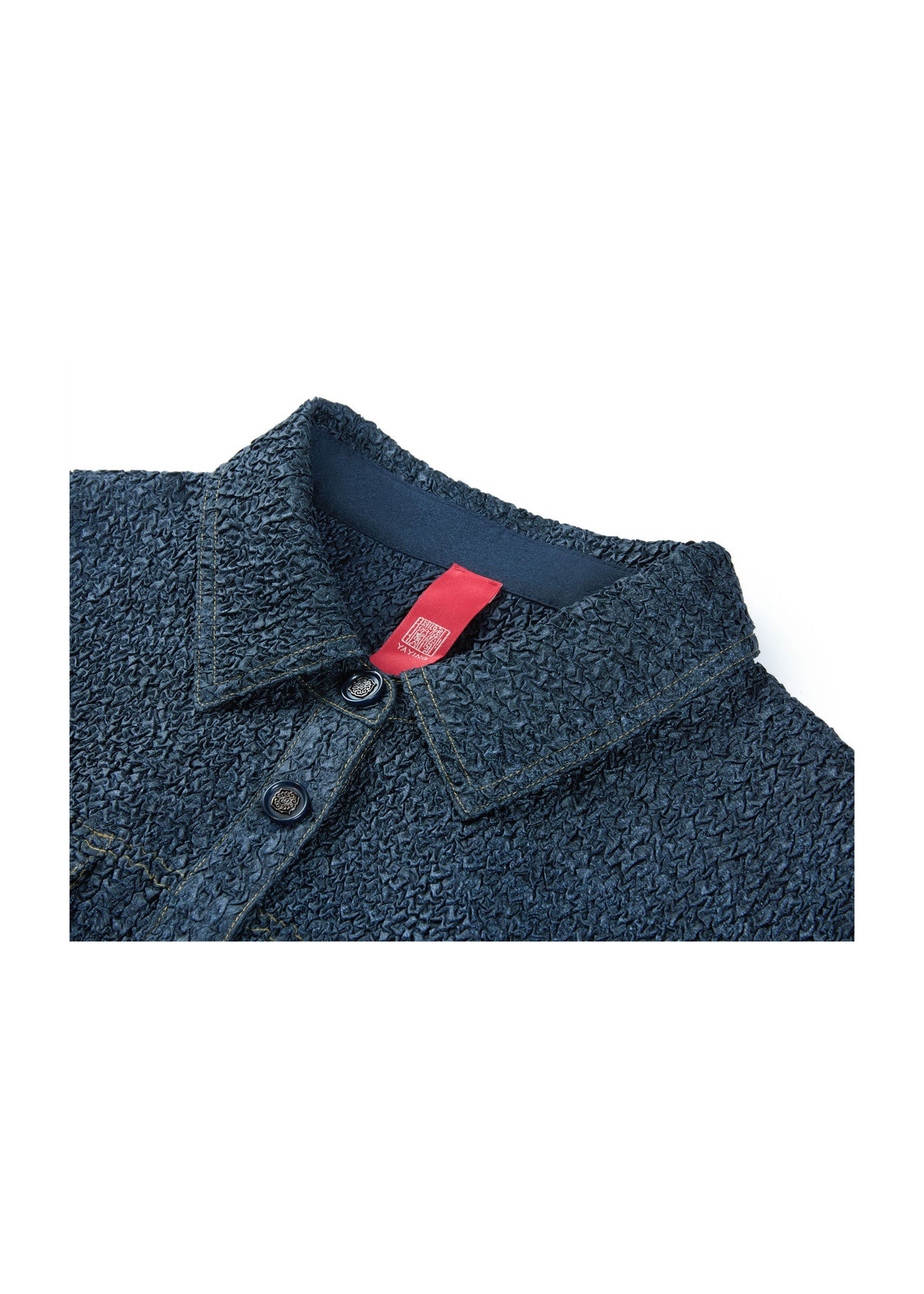 Textured Dress | Navy