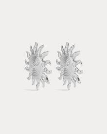 The Ibiza Sun Earrings | Silver