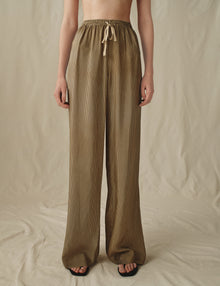 Womens | The Slouch Pants in Washed Stripe | Washed Stripe