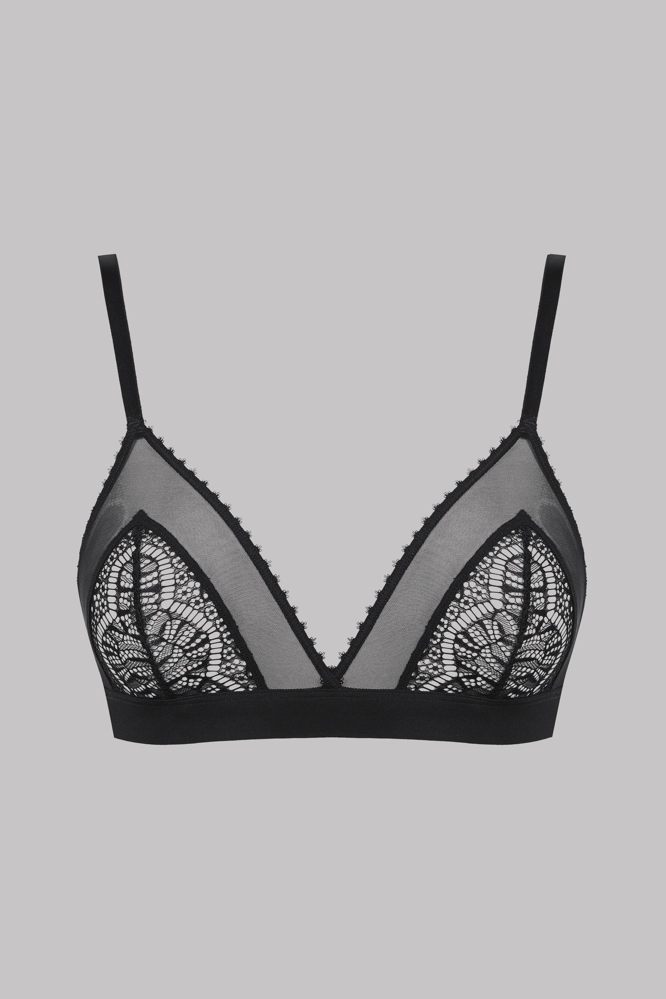 Triangle Bra - Accroche Coeur | White