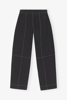 Trousers in Elasticated Curve | Black