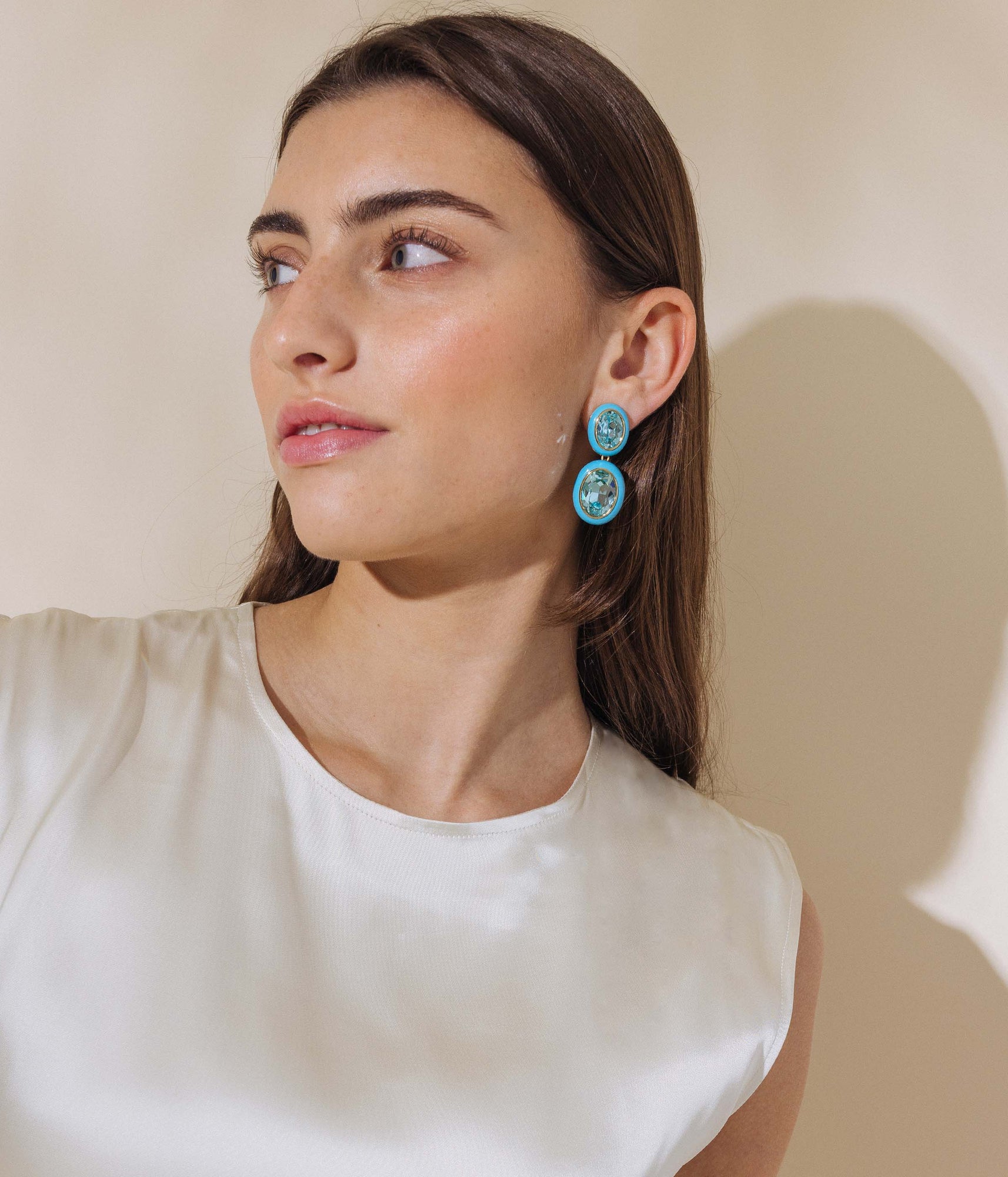 Delphine Drop Earrings - Loren Hope