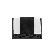 Two Tone Tao Clutch | Black